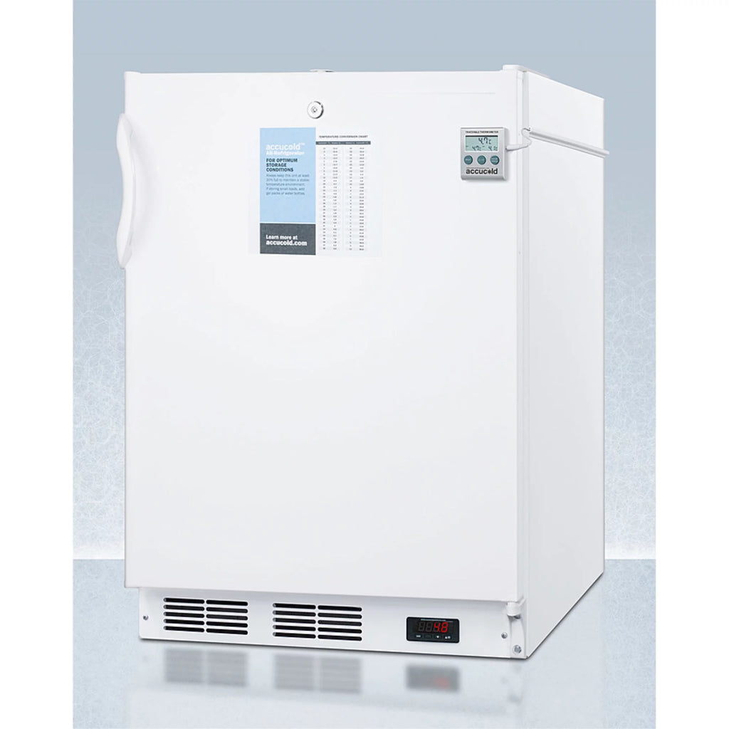 24" Wide Freestanding All-Refrigerator with Lock L789