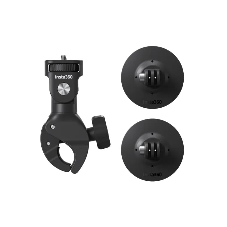 Motorcycle Mounting Kit for 360 Cameras, Black U63857