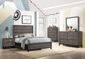 4-piece Grey Oak Bedroom Set W1408