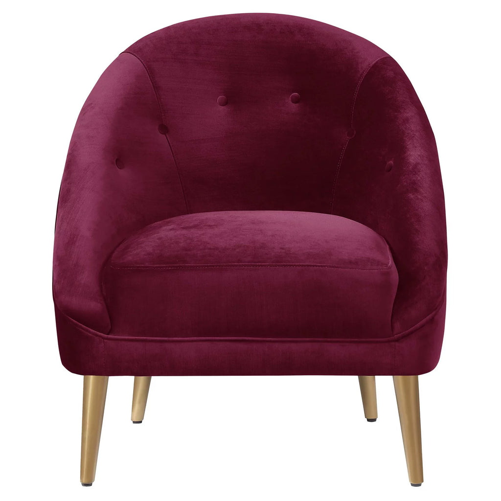 Tufted Barrel Chair R9807
