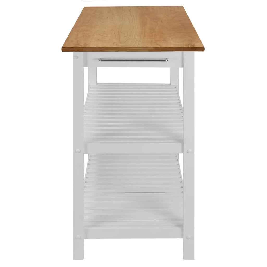 Kitchen Island with Solid American Cherry Top Y788