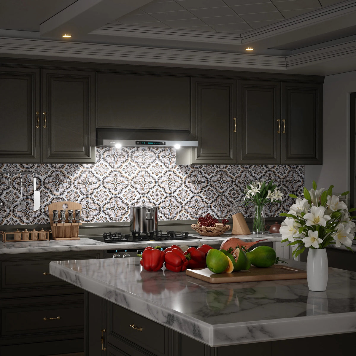 36 Inch 900-CFM Stainless Steel Under Cabinet Range Hood L932