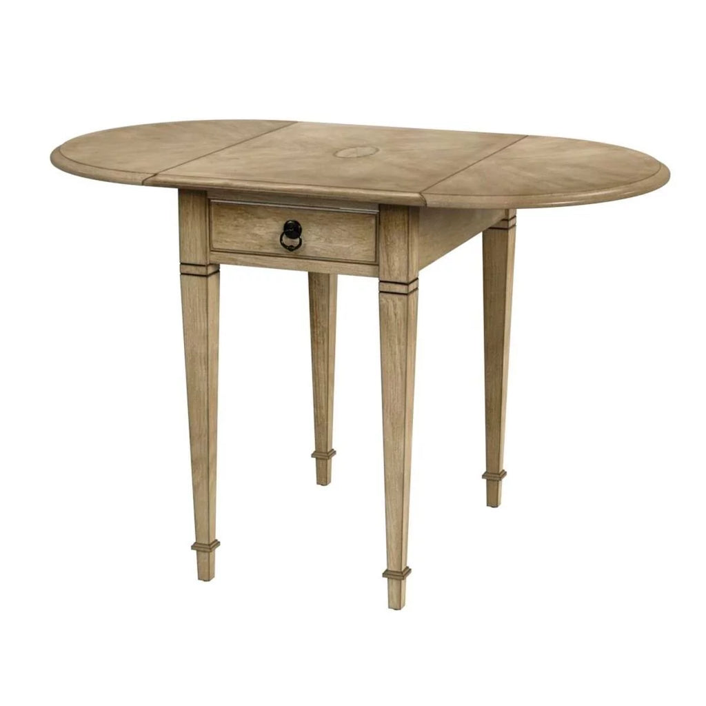 Beige Pembroke Side Table D6279