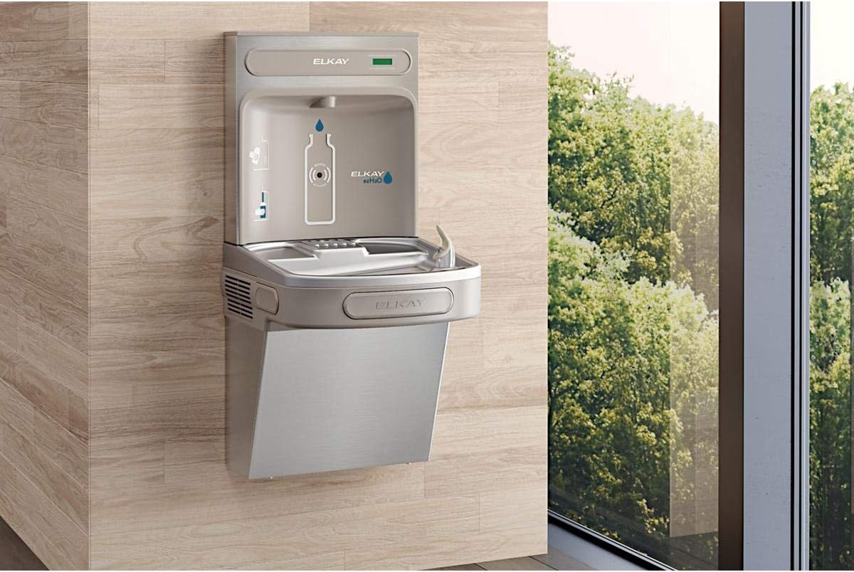 Bottle Filling Station with Single ADA Cooler Stainless C484