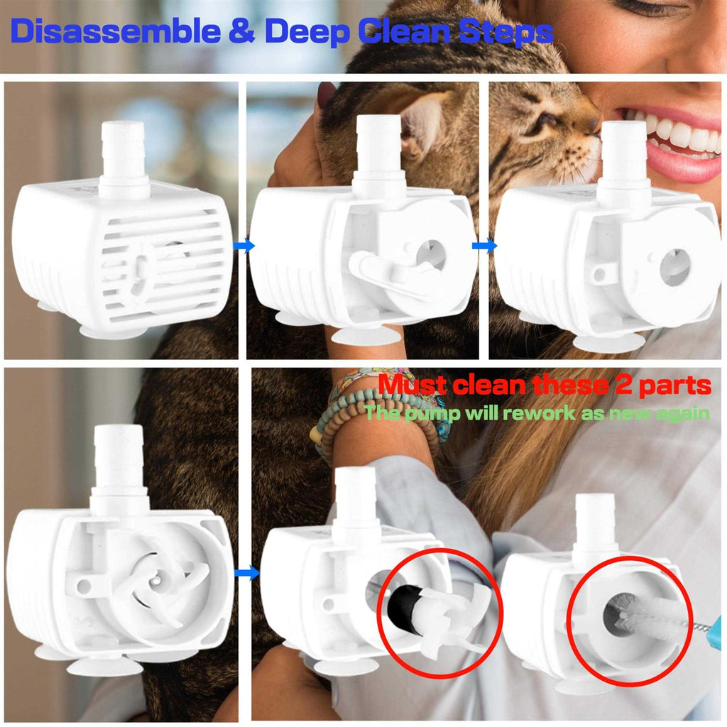 Cat Water Fountain Stainless Steel U30346