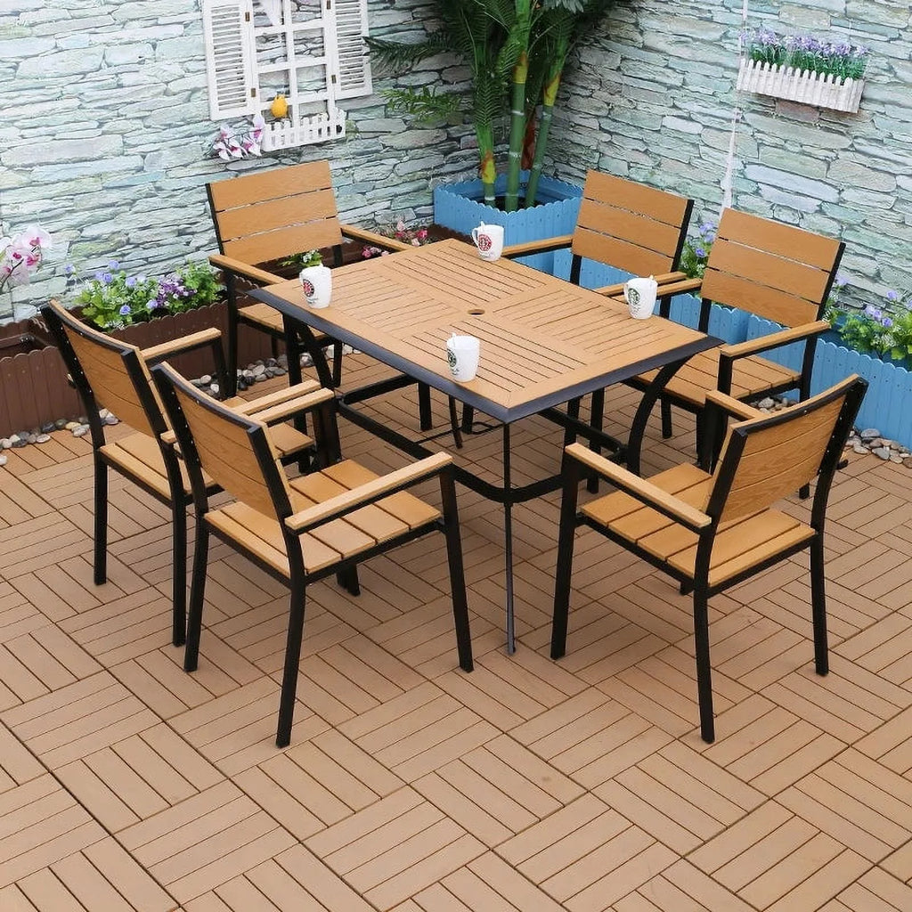 Garden Patio Coffee Table and Chairs E12571