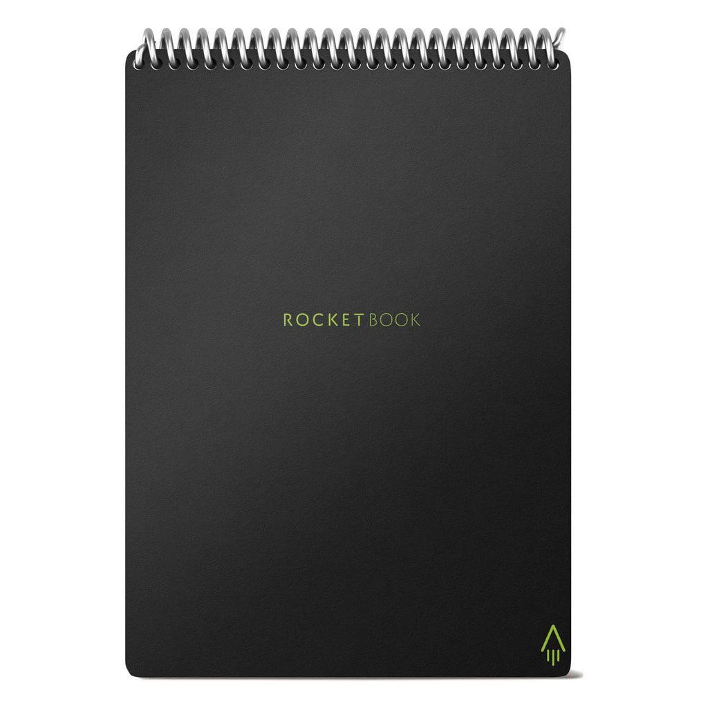 Black Reusable Spiral Notepad Z398035