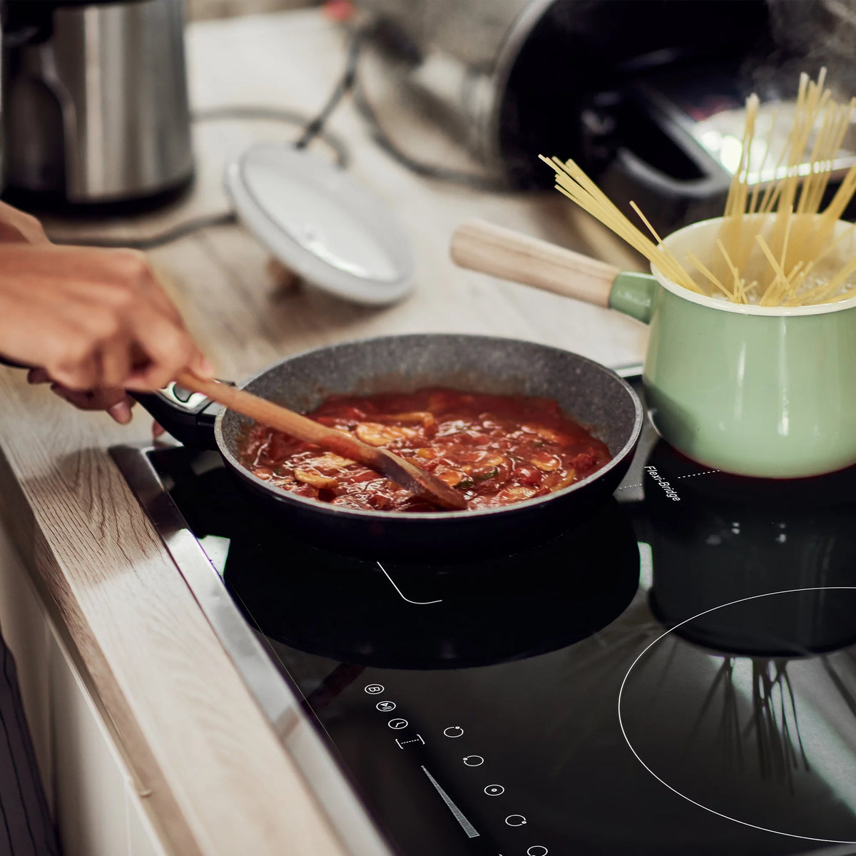Black 36-in 5 Elements Induction Cooktop N14443