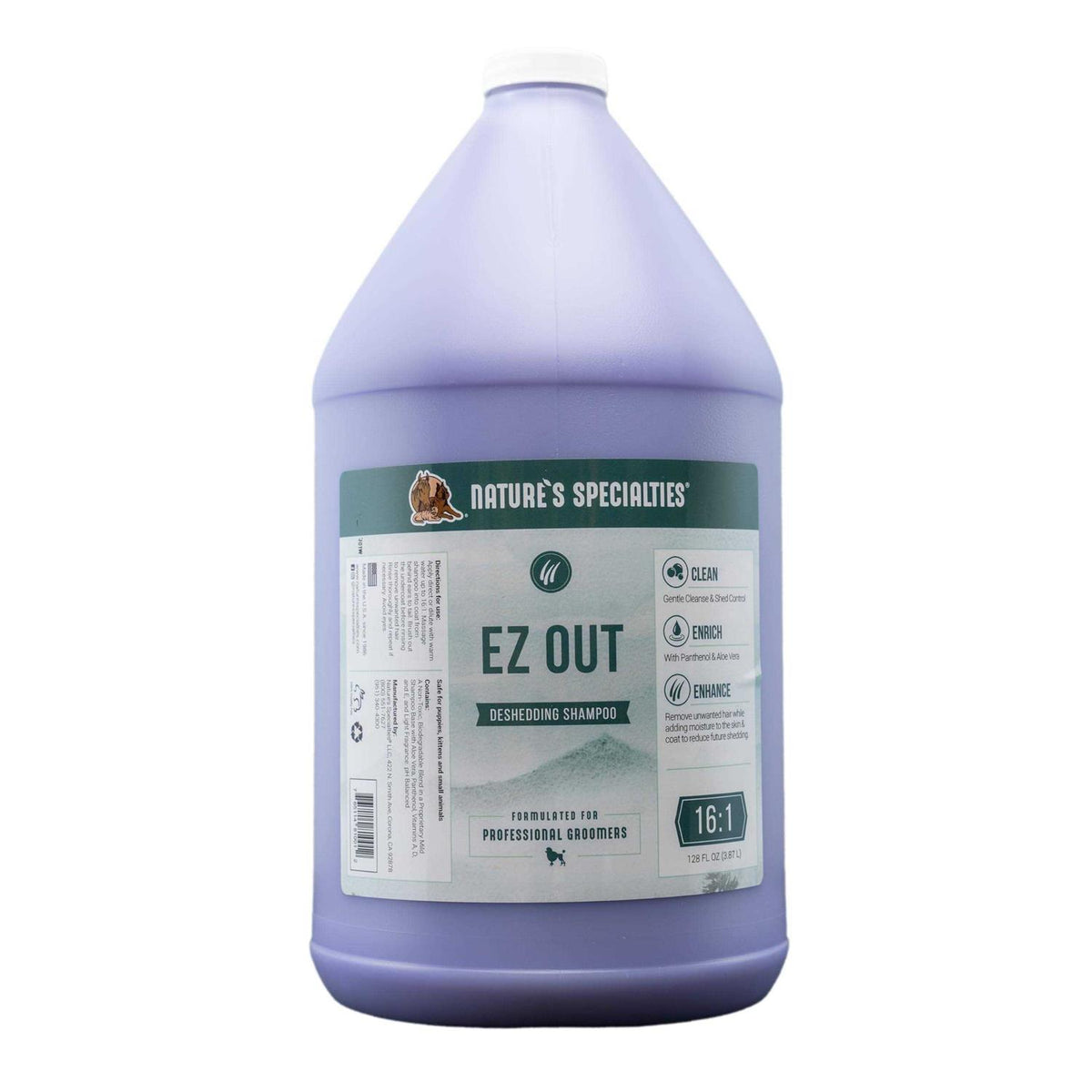 Deshedding Shampoo for Dogs Cats G196