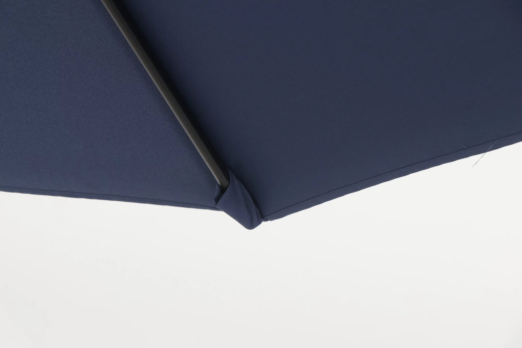 10’ Navy Blue Octagon Tilting Cantilever Patio Umbrella with Weighted Base Z571