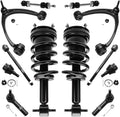 Front 12pc Control Arms Ball Joints Struts Sway Bars Tie Rod Ends Kit R599647