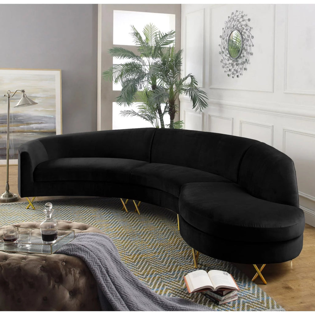 Upholstered Sectional Sofa J732