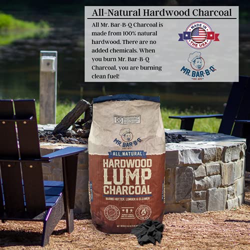 8 LB. All Natural Hardwood Lump Charcoal G96524