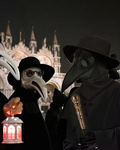 Plague Doctor Mask Costumes Set 6 in 1 T4523
