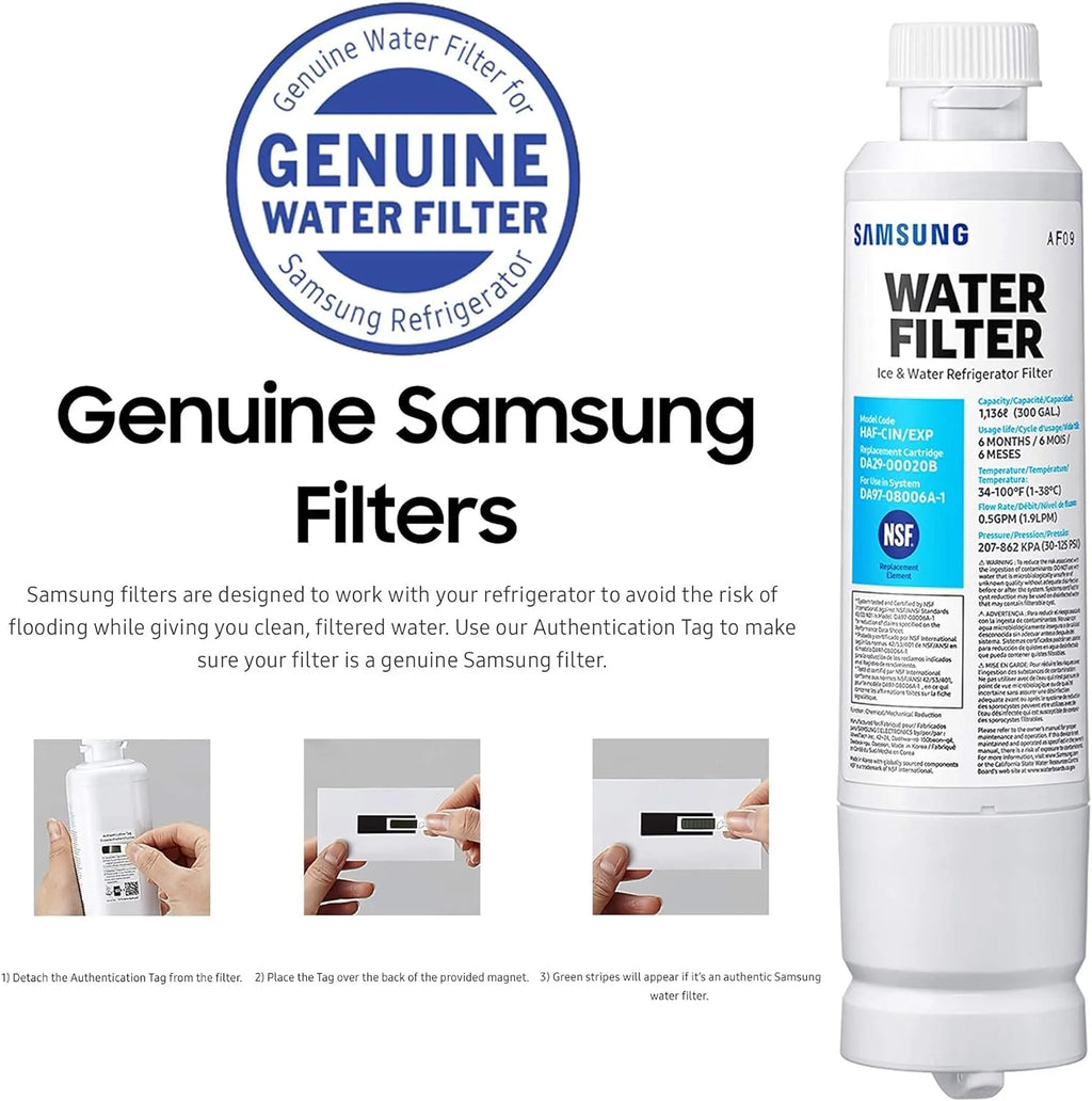 3 Pack Refrigerator Water Filter Y323