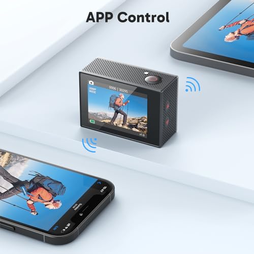 4K30FPS 20MP WiFi Waterproof Action Camera J645454