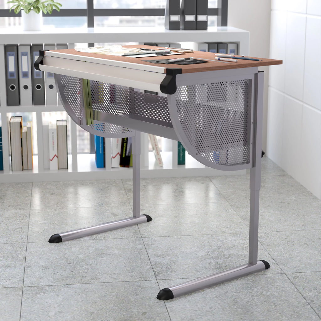 Adjustable Drawing and Drafting Table F124136
