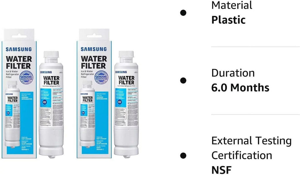 3 Pack Refrigerator Water Filter Y323