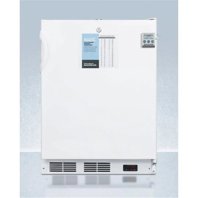24" Wide Freestanding All-Refrigerator with Lock L789