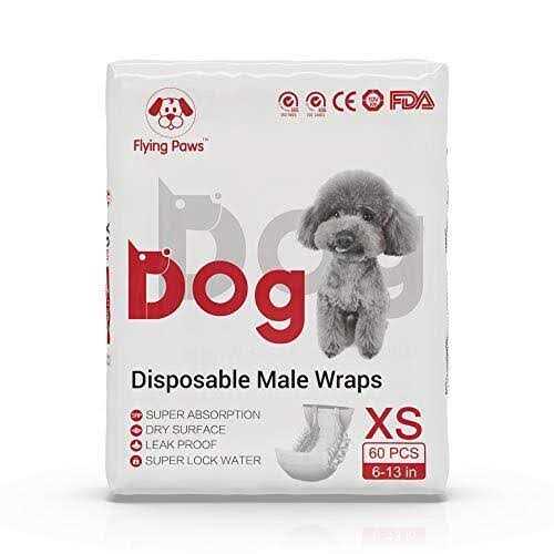Absorbent Male Dog Wraps Belly Bands with Leak Protection L18190