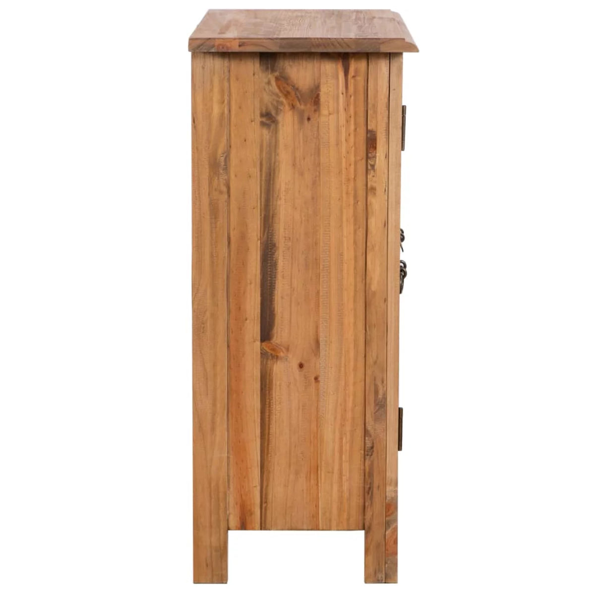 Recycled Pinewood Bathroom Storage Cabinet with Shelf B1501