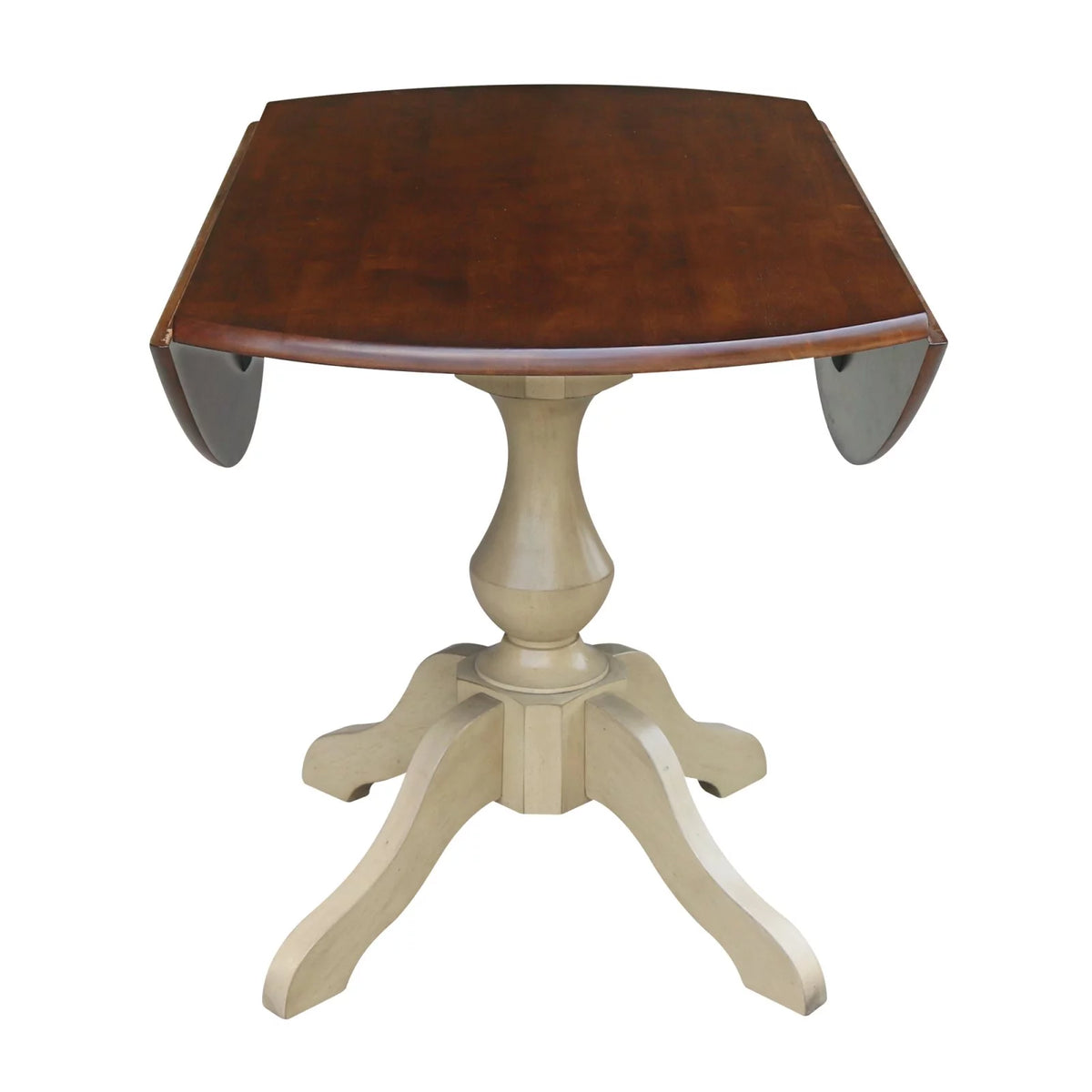 Drop Leaf Dining Table in White S752