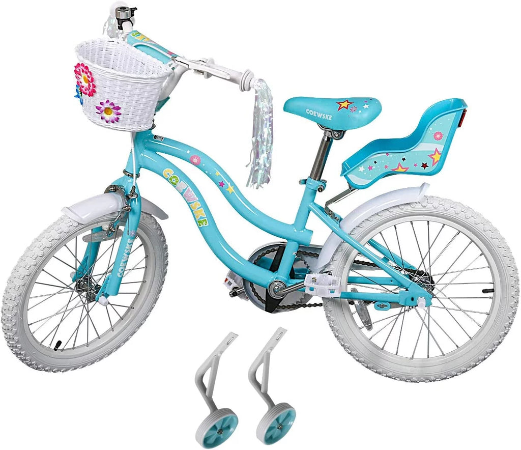 14 inch Kids Bicycle with Training Wheels Blue I859984