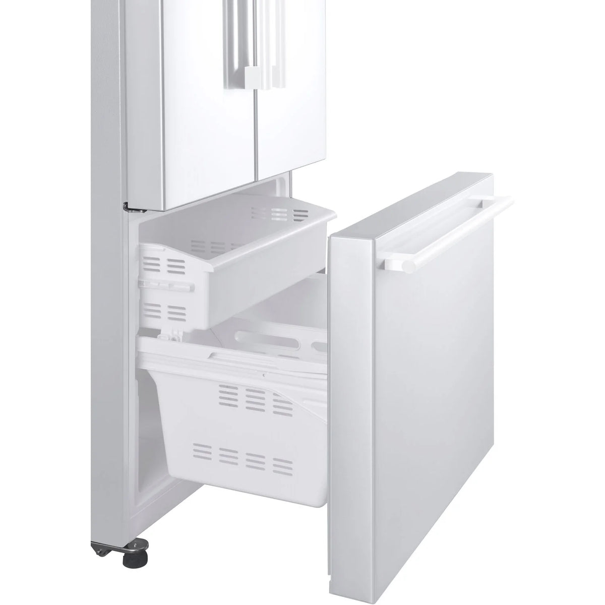 16 cu. ft. White 3-Door French Door Refrigerator B65101