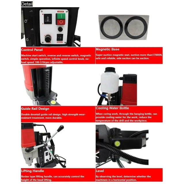 1400W Portable Magnetic Drill C60398