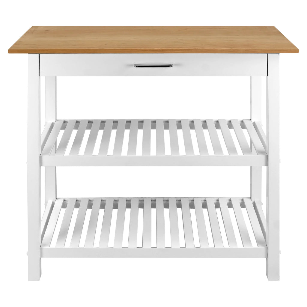 Kitchen Island with Solid American Cherry Top Y788