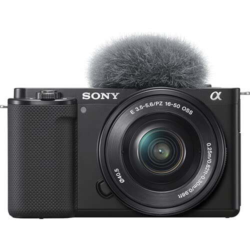 Black Mirrorless Camera with 16-50mm Lens M14936