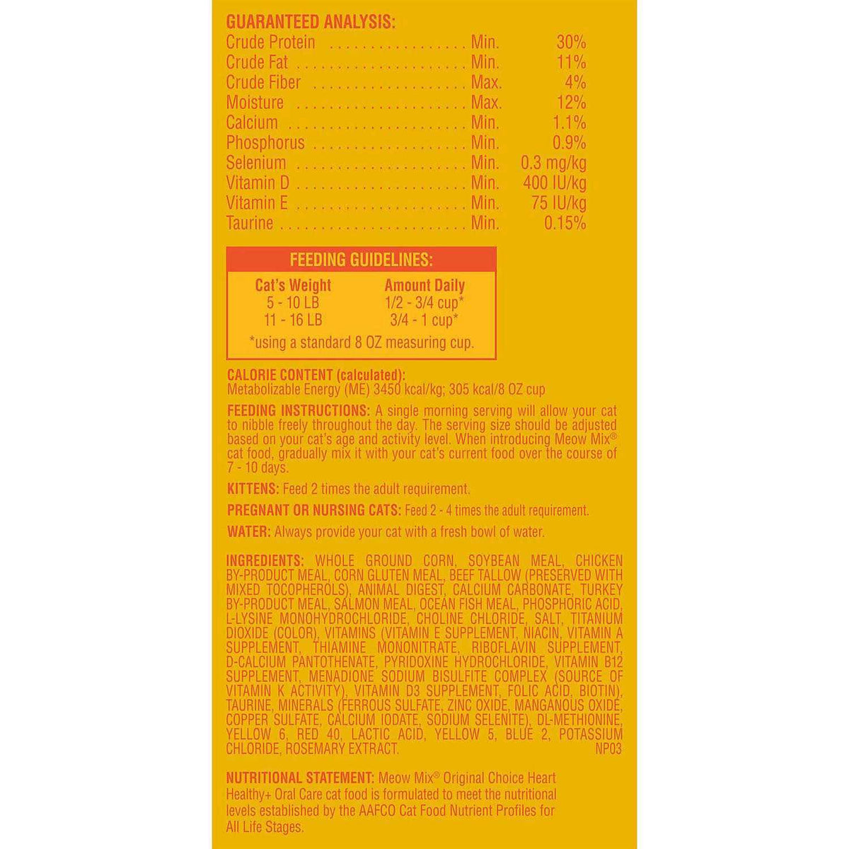 Original Choice Cat Food N92076