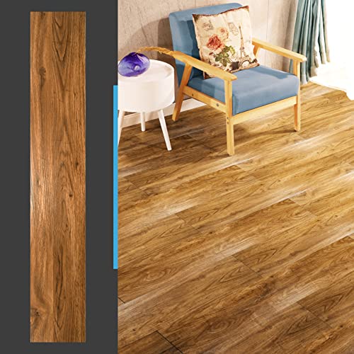 Peel and Stick Vinyl Floor Tiles Wood Look J8208