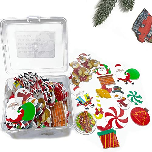 Edible Christmas Cake Decoration Cupcake Toppers K21403