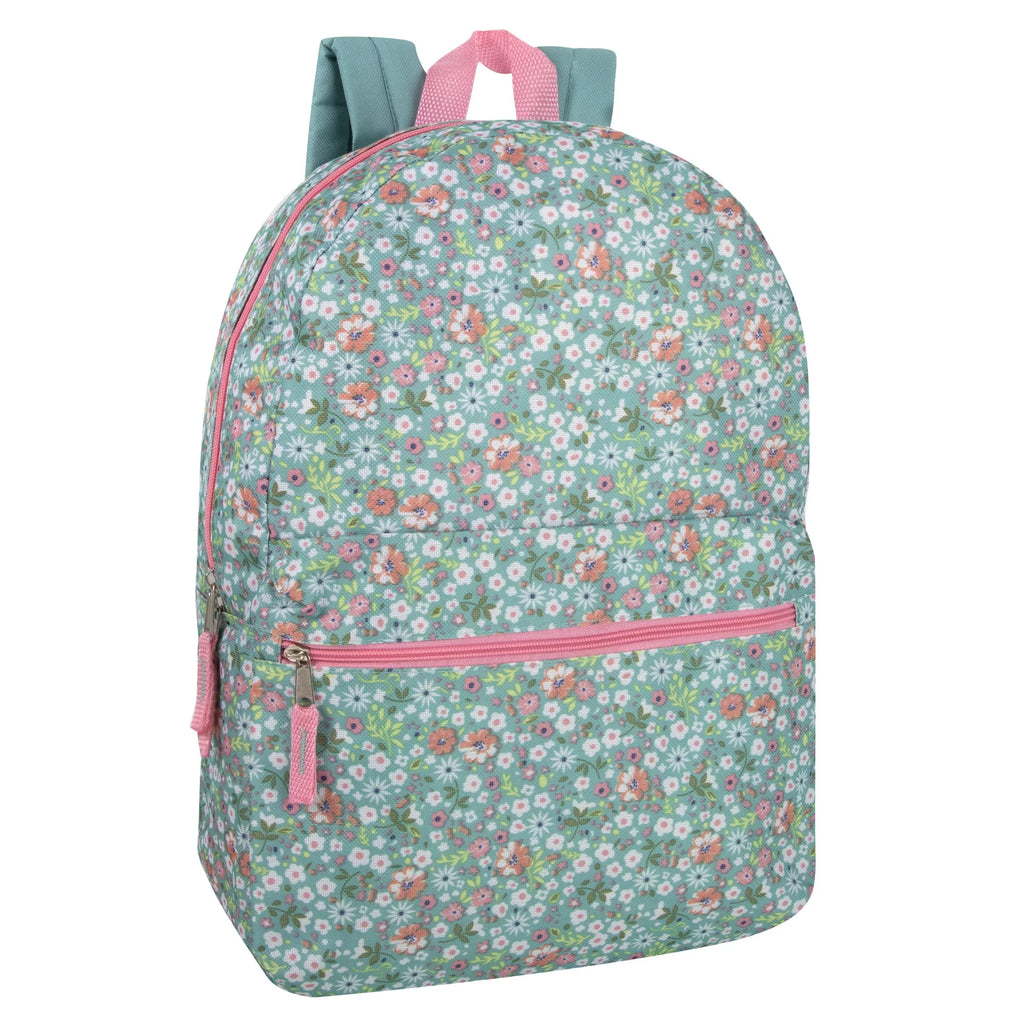 24 Pack 17 inch Printed Backpacks T85087