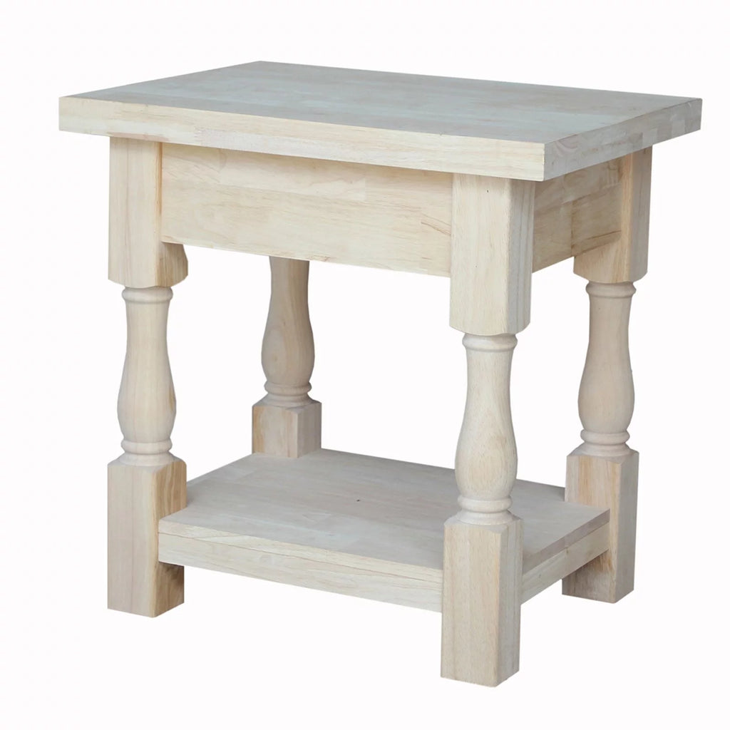 Solid Wood End Table S2931