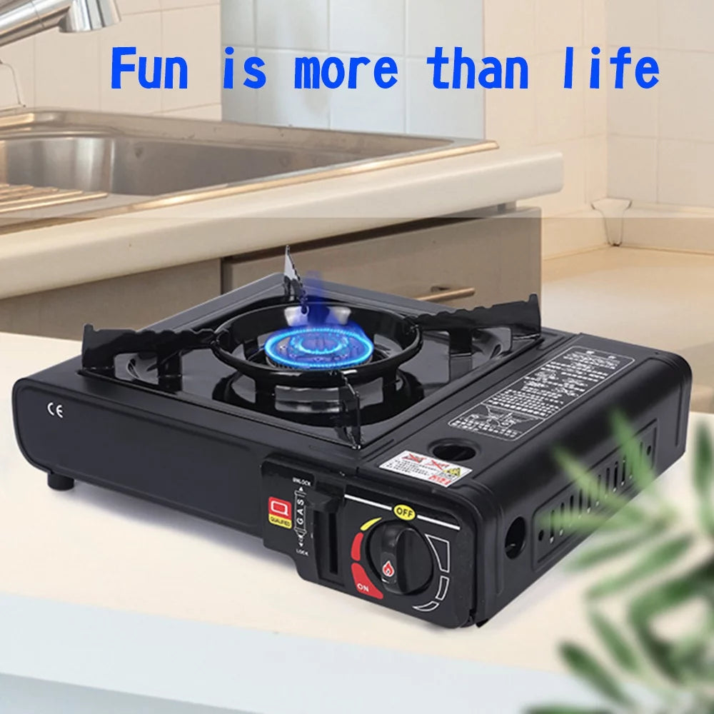 Butane Liquefied Gas Dual Purpose Camping Stove S437969