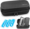 Insulin Cooler Travel Case with 3 Cooler Ice Pack Black I5867