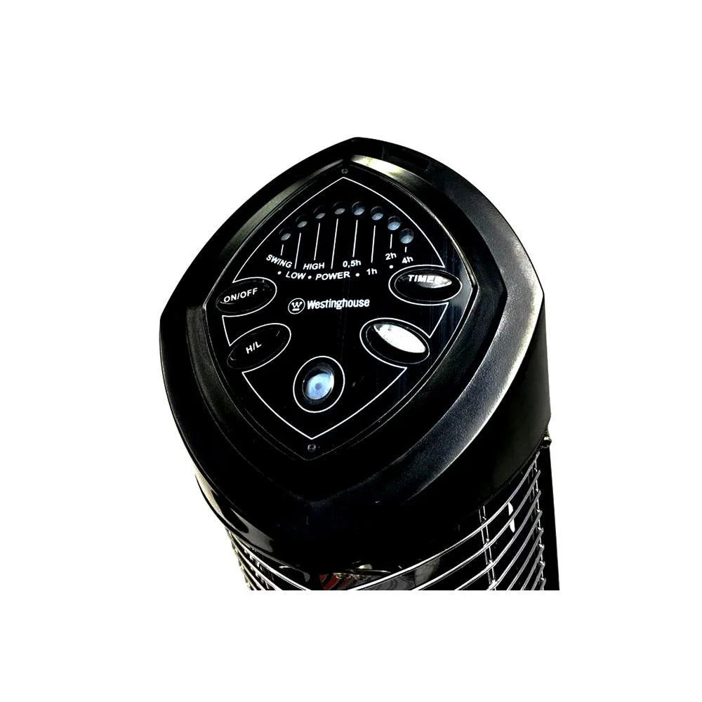 Black 1200W Oscillating Infrared Electric Outdoor Heater X958386