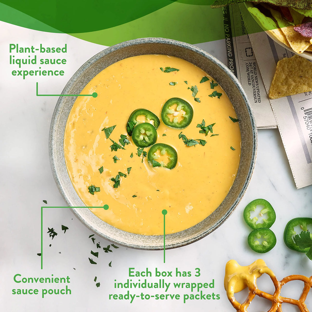 Vegan Alfredo Sauce Pack of 8 M540