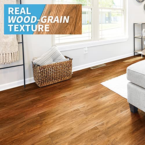 Peel and Stick Vinyl Floor Tiles Wood Look J8208