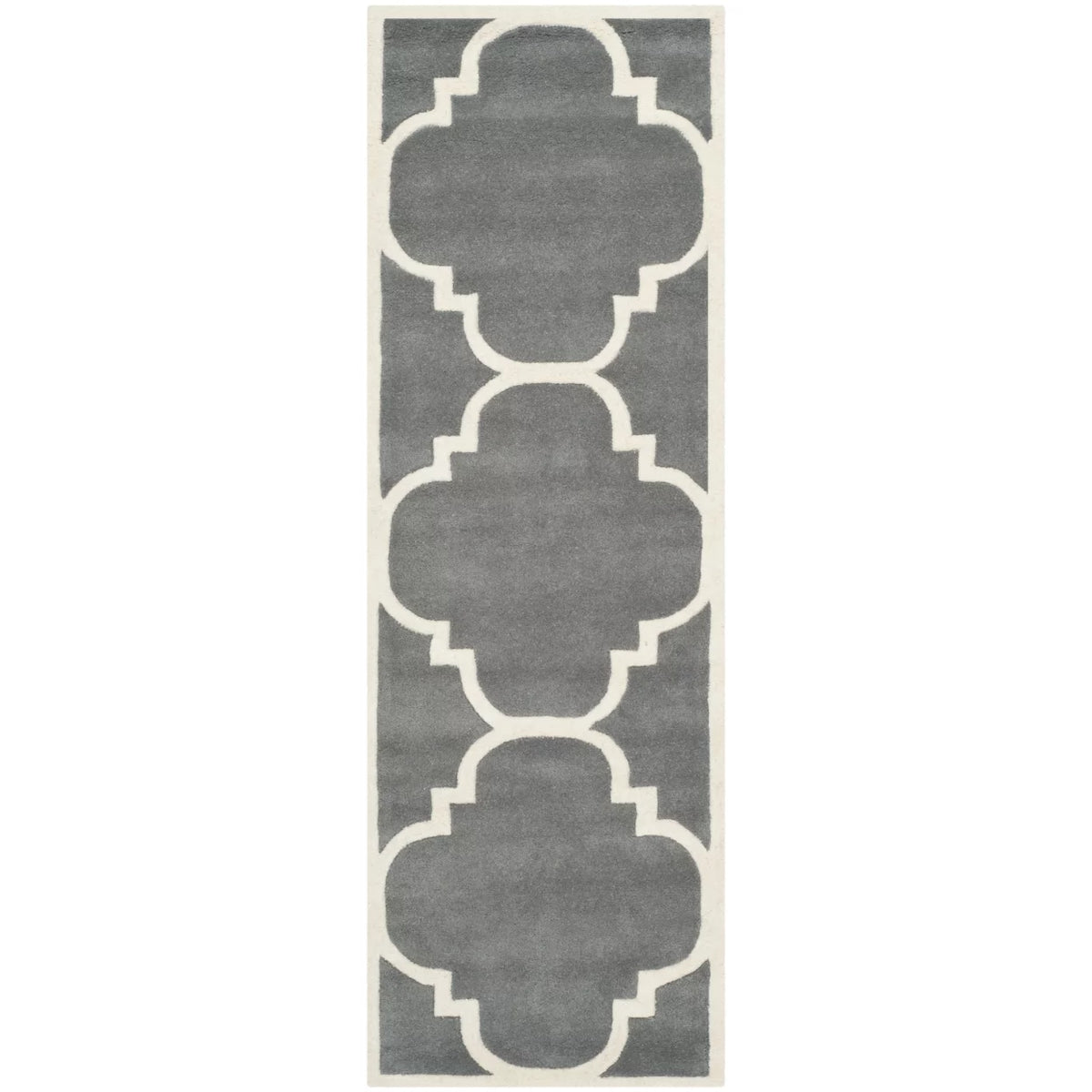Geometric Quatrefoil Area Rug or Runner O92212